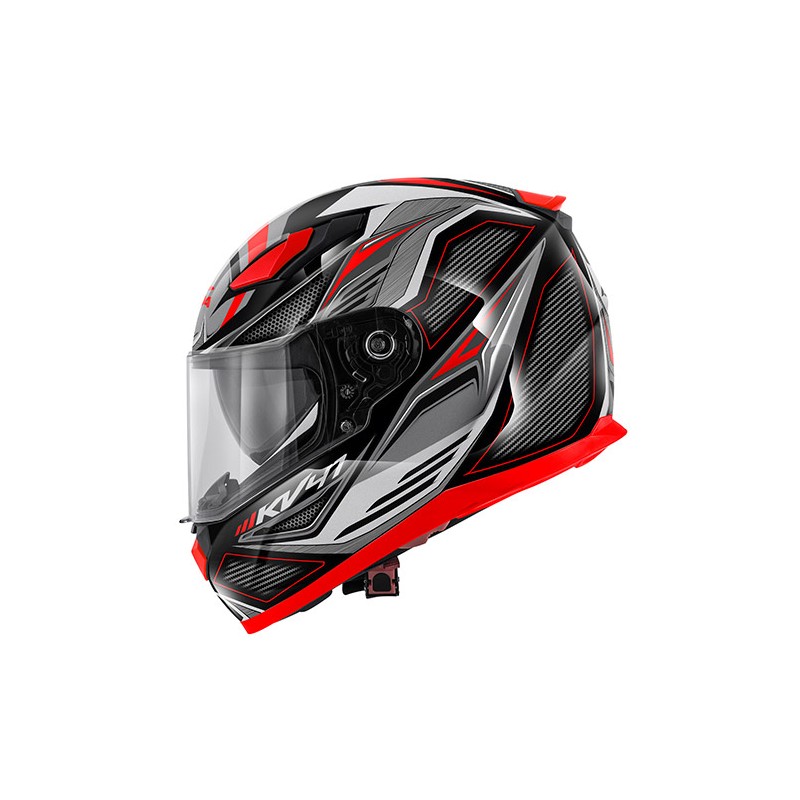 KAPPA-HELMET KV41 COLOUR MATT BLACK / RED
