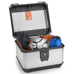 ΒΑΛΙΤΣΑ KAPPA NATURAL ALUMINIUM MONOLOCK TOP CASE 40 LT