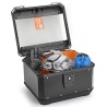 ΒΑΛΙΤΣΑ KAPPA BLACK ALUMINIUM MONOLOCK TOP CASE 40 LT